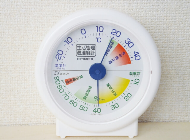 温度・湿度計